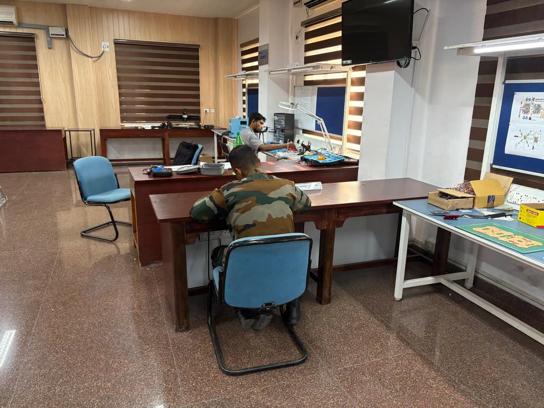 Military drone research lab