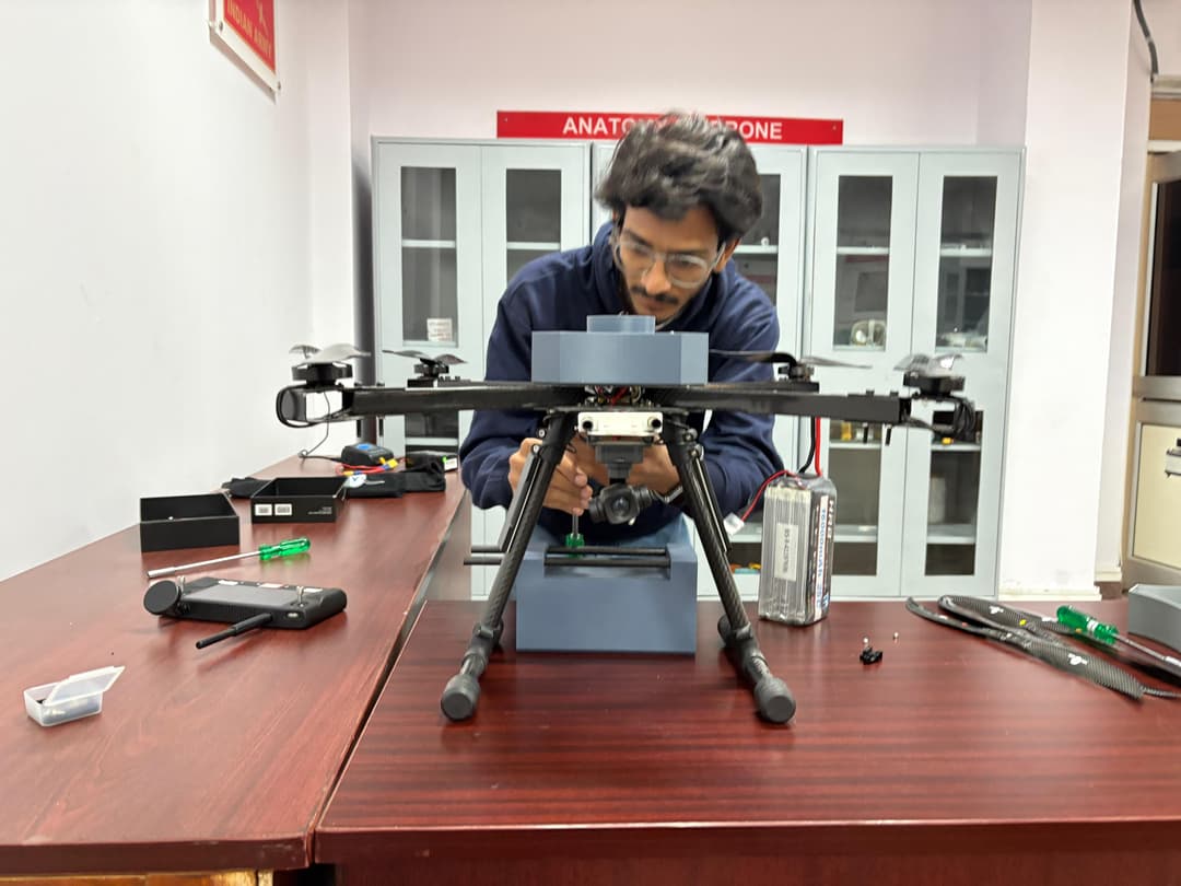Drone lab setup and assembly
